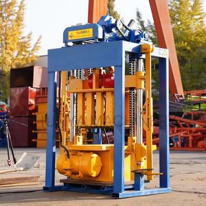 QM2-45 mesin pembuat bata blok beton berpaut semi otomatis hemat energi - Product Image 4