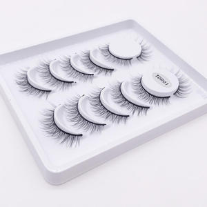 De <span class=keywords><strong>Vison</strong></span> 25Mm Cils Meilleure fabrication de cils pour les yeux Cils en soie de marque privée Faux cils - Product Image 6