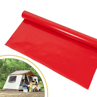 Tissu de bâches de largeur extensible et rideau occultant extérieur en plastique imperméable léger
