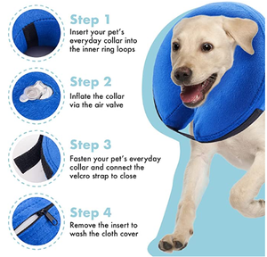 Kingtale-Cono de perro después de la cirugía, protector inflable, recuperación, Collar - Product Image 2