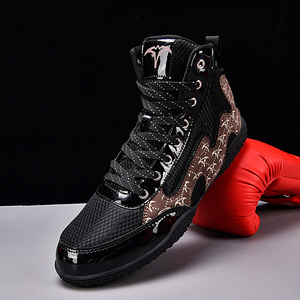 Zapatos de Boxeo Ligeros para Hombre y Mujer 2026, Suela de Goma, Botas de Lucha Transpirables, Calzado Deportivo para Lucha Libre - Product Image 4