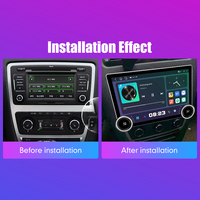 Radio mobil 11.8 inci untuk Skoda Octavia 2007-2013 MT/AT DIAMOND 2K layar QLED 2Din Android pemutar DVD mobil Stereo Carplay DSP