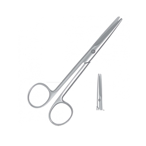 Tijeras Quirúrgicas Reutilizables de Acero Inoxidable Alemán, Set de Instrumentos de Trauma para Uso Hospitalario, Rectas, Afiladas y Biseladas - Product Image 1