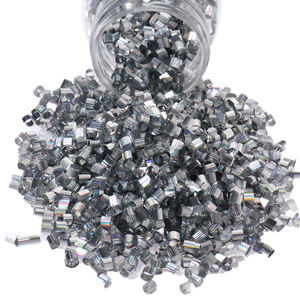 Perles de Bingsu de tube de paille souple de qualité supérieure colorée directe d'usine pour bricolage Slime et accessoires d'artisanat - Product Image 1