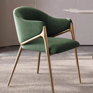 Velvet Living Room Dining Chairs <b>Gaming</b> Wedding Ergonomic <b>Light</b> Luxury - Product Image 4