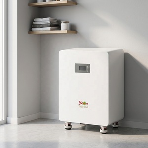 แบตเตอรี่สำรองพลังงานแสงอาทิตย์แบบพกพา รุ่น BT-15Kwh 15 กิโลวัตต์ชั่วโมง 51.2 โวลต์ 300 แอมป์ชั่วโมง LiFePO4 พร้อมล้อ สำหรับใช้ในบ้าน 8000 รอบการใช้งาน - Product Image 1