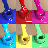 Vernis Gel UV Canni Professionnel pour Nail Art, 192 Couleurs, 9 ml, Brillance Longue Durée