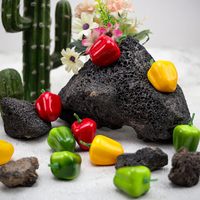 Kunstmatige mini paprika, levensechte simulatie paprika, nep paprika decoratie voor huis, keuken, kast, feest, bruiloft