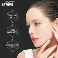 Produits de beauté, masque pour la peau, soin du visage, bandes magiques en collagène cristallin, masque facial en patch
