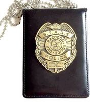 Porte-badge métallique européen et américain avec cordon de sécurité pour carte d'identité et collier – Ensemble professionnel