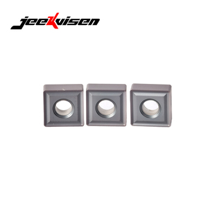 JEEKVISEN SNMG120408-<span class=keywords><strong>MS</strong></span> JM115P Outils d'usinage CNC, plaquette négative carrée universelle pour usinage HRC≤<span class=keywords><strong>45</strong></span>, résistante à l'usure - Product Image 2