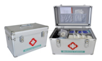 Boîte à médicaments Firstar, boîte de rangement sécurisée pour médicaments, boîte de premiers secours d'urgence, fermeture à clé, construction en alliage d'aluminium, CE