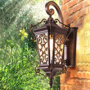 Lampe murale extérieure classique européenne en alliage d'aluminium étanche IP65, éclairage LED CRI 80, jardin, balcon, terrasse, <span class=keywords><strong>escalier</strong></span> - Product Image 4