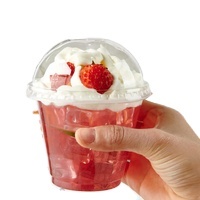 Bicchieri di plastica Fuling stampati personalizzati 8oz/9oz/10oz/12oz/14oz/16oz/20oz/24oz/32oz gelas plastik tazza da tè usa e getta trasparente per animali domestici - Product Image 5