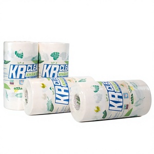 Krclean 200 Sheets 20x25cm Super Absorbent Microfiber Dish <b>Cloths</b> High White for Kitchen <b>Table</b> Surface Cleaning Sustainable - Product Image 1