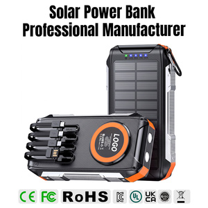 4 en 1 intégrés chargeur sans fil magnétique 30000mah chargeur solaire portable magnétique sans fil 15W batterie externe - Product Image 1