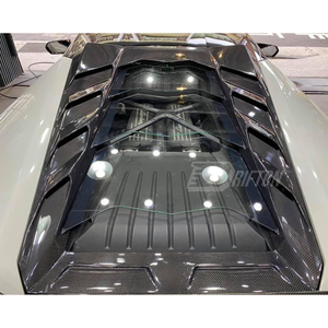 Msy สไตล์ Huracan คาร์บอนไฟเบอร์3K/6K/12K ธรรมดา/ทแยงฝากระโปรงหลังเครื่องยนต์สำหรับรถแลมโบกินีฮูราคัน LP610และ LP580 - Product Image 2