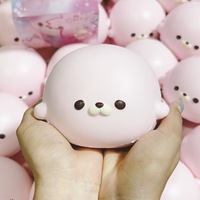 Jouet Squishy Lion de Mer de Haute Qualité - Anti-stress en Mousse PU à Remontée Lente, Sensation de Boue Réaliste
