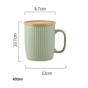 طقم مع ملعقة منزلقة وغطاء خيزران ، صينية خشبية ، سلة شاي مجموعة ناقع الشاي طقم صانع الشاي - Product Image 3