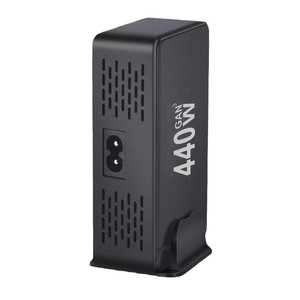 440W GaN Desktop Charger 6 Port PD Fast Charging Multi Protocol USB C <b>Adapter</b> White - Product Image 5