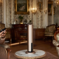 Diffuseur d'arômes sans fil SCENTA en aluminium de luxe, 300 m³, logo personnalisé, diffuseur d'huiles essentielles sans eau, tour de désodorisant d'air pour la maison