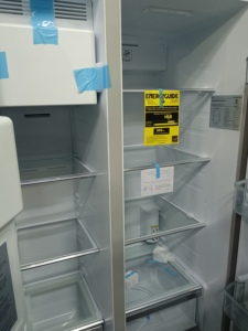 Réfrigérateur domestique à double porte de 20 pieds cubes avec distributeur d'eau - Product Image 5