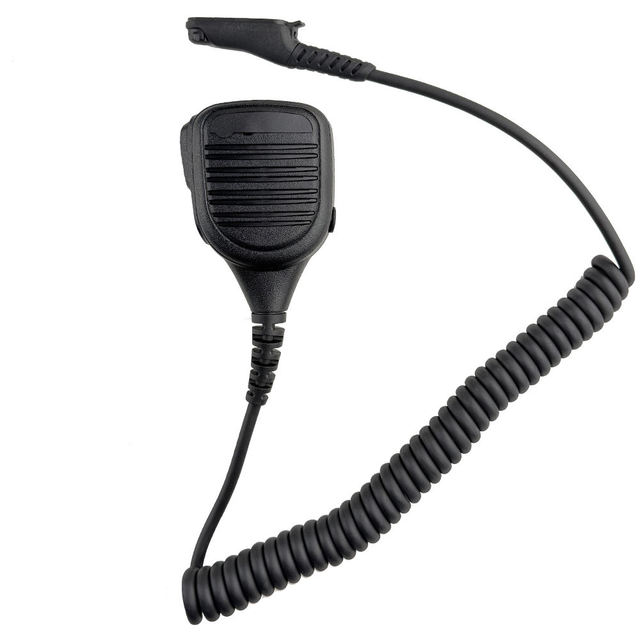 Professional Wired Two Way Radio Accessories Microphone and Speaker Portable Speaker Microphone for Walkie Talkie