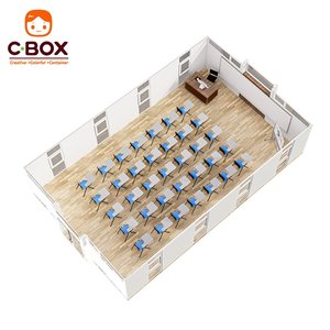 Cbox - Aulas Temporales de 40 pies de Ensamblaje Rápido para Centros de Capacitación Escolar, Oficinas, Dormitorios, Hoteles, Casa Contenedor Expandible - Product Image 5