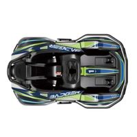 Grande qualité roue arrière double moteur entraînement indépendant Go Kart électrique enfants âgés de 8 à 15 ans voiture jouet sous licence