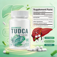 Vente en gros : Complément hépatique à l'acide tauroursodésoxycholique (TUDCA) et au chardon-Marie, en capsules de 1100, 1000, 500 mg, avec TUDCA