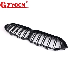 Parrilla Delantera Doble de Doble Listón en Negro Brillante para <span class=keywords><strong>BMW</strong></span> F44 <span class=keywords><strong>Gran</strong></span> Coupé 2020-2023, Parrilla Integrada OE 51135A39378, Venta al Por Mayor de Fábrica - Product Image 3