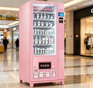 Máquina Expendedora de Maquillaje Pequeña Rosa Personalizada en Oferta, con <span class=keywords><strong>Google</strong></span> Pay, Apple Pay y Pago con Tarjeta de Crédito - Product Image 5