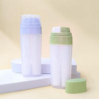 Bouteille d'essence bleue 40ml 80ml, crème isolante, fond de teint liquide, flacon d'essence rechargeable, bouteilles en plastique portables pour essence aromatique