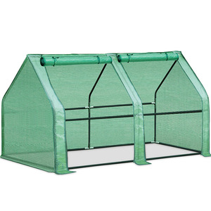 <span class=keywords><strong>Mini</strong></span>-<span class=keywords><strong>serre</strong></span> en métal de gros pour l'extérieur, imperméable et résistante aux UV, pour la culture de fleurs succulentes, légumes et plantes d'intérieur - Product Image 1