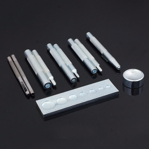 Tùy Chỉnh 11Pcs Thiết Lập Snap Nút Báo Chí Khuôn Công Cụ <span class=keywords><strong>Kit</strong></span> Cho Hướng Dẫn Sử Dụng Đinh Tán & Snap Ứng Dụng OEM Hỗ Trợ - Product Image 5