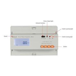 Acrel ADL300-EY DIN Rail สมาร์ทไวเลส4G mqtt 3เฟสแบบเติมเงินมิเตอร์ไฟฟ้าสำหรับอพาร์ทเม้นท์รีโมทคอนโทรลเปิดปิด - Product Image 5
