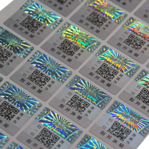Etiqueta de Seguridad Cosmética OEM, Holograma Reflectante, Código QR, Etiqueta Anti-falsificación Personalizada, Adhesivo de Autenticidad - Product Image 2