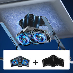 พัดลมระบายความร้อนแบบแม่เหล็กสำหรับโทรศัพท์มือถือ แท็บเล็ต แล็ปท็อป ไอแพด ไอโฟน แมคบุ๊กโปร พร้อมระบบระบายความร้อนคู่ - Product Image 4