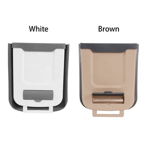 HEYRV 7L 10L <span class=keywords><strong>Poubelle</strong></span> de cuisine pour <span class=keywords><strong>camping</strong></span>-<span class=keywords><strong>car</strong></span>, caravane et maison, en matériau PP, design pliable polyvalent, à suspendre, gain de place, facile à nettoyer - Product Image 6