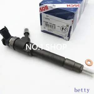 Genuine New Diesel Common Rail Fuel Injector 0445110250 For MAZDA BT-50 WLAA13H50