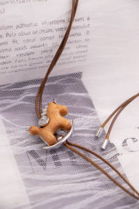 Conjunto de Joyería de Moda Bohemia para Fiesta: Colgante de Plata con Diseño Simple de Estrella de Zirconia y Cadena de Eslabones, Anillo, con Acabado de Alta Gama - Product Image 4