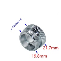 Adaptateur de connecteur 1/2"/M16/M17/M18/M19/M20/M22/M24/M28/M32 pour robinet d'eau, raccords en cuivre.