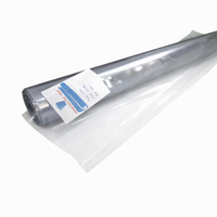 Film PVC transparent normal, rouleau de film plastique transparent, feuille de PVC flexible multi-usages pour l'emballage