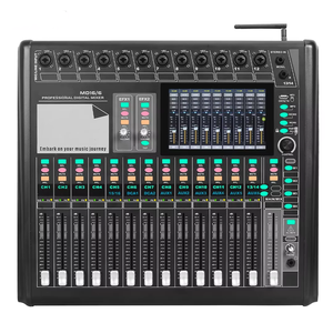 16-Kanal-Mischkonsole WIFI Professional Audio Mixer Digitale Fernbedienung 16 <span class=keywords><strong>DSP</strong></span>-Sound mischer mit <span class=keywords><strong>7</strong></span>-Zoll-Touchscreen - Product Image 1