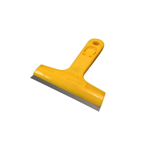 <span class=keywords><strong>Grattoir</strong></span> <span class=keywords><strong>à</strong></span> peinture, <span class=keywords><strong>carrelage</strong></span> et revêtements Goodman JA3102 jaune, manuel, avec lame en acier inoxydable et manche en plastique - Product Image 4