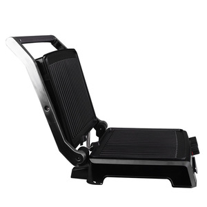 เตาย่างไฟฟ้า DSP 320x295 มม. แผ่นเคลือบกันติดแบบลอนอเนกประสงค์สำหรับใช้ในครัวเรือน สำหรับทำเบอร์เกอร์และอื่นๆ - Product Image 2