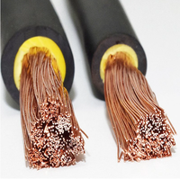 Câble d'alimentation super flexible de calibre 2 2/0 1 AWG 300amp 400amp 600amp 1000amp Conducteur toronné en cuivre/AL avec isolation en PVC