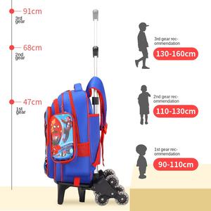 Juego <span class=keywords><strong>de</strong></span> carrito <span class=keywords><strong>de</strong></span> dibujos animados para niños <span class=keywords><strong>de</strong></span> 3 piezas, mochila escolar impermeable, bolsa <span class=keywords><strong>de</strong></span> almuerzo, estuche <span class=keywords><strong>de</strong></span> lápices, bolso <span class=keywords><strong>de</strong></span> hombro <span class=keywords><strong>de</strong></span> moda para - Product Image 3