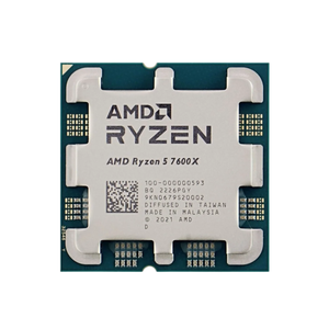 โปรเซสเซอร์เดสก์ท็อป R5-7600X 6 คอร์ 12 เธรด ความเร็วพื้นฐาน 4.7GHz ความเร็วสูงสุด 5.3GHz AM5 32MB 105W TDP รองรับ 64 บิต R5-7600X 6 คอร์ 12 เธรด - Product Image 1