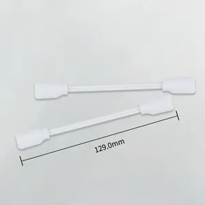 CM-FS718 Blanc Poignée Double Tête De Rectangle Salle Blanche Polyuréthane Éponge Tampon En Mousse pour Salle Blanche